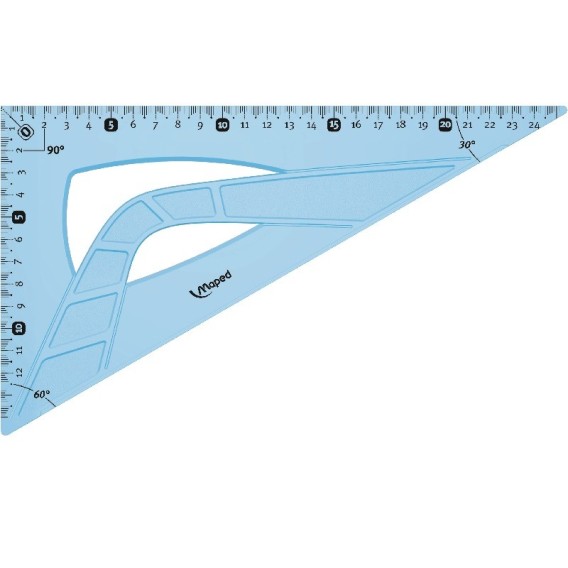 Maped équerre Geometric 21 cm, 60°