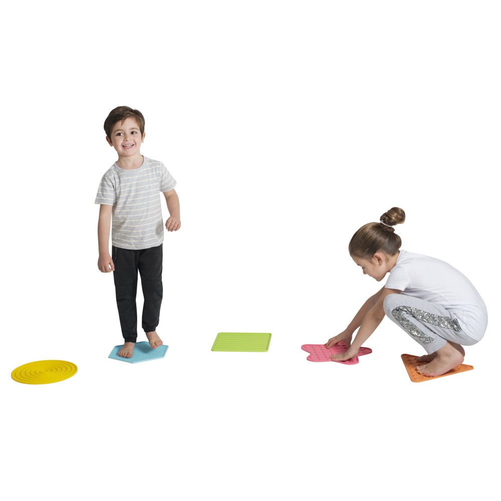 Lot de 5 tapis sensoriels 