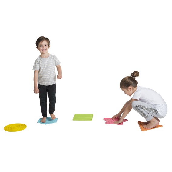 Lot de 5 tapis sensoriels 